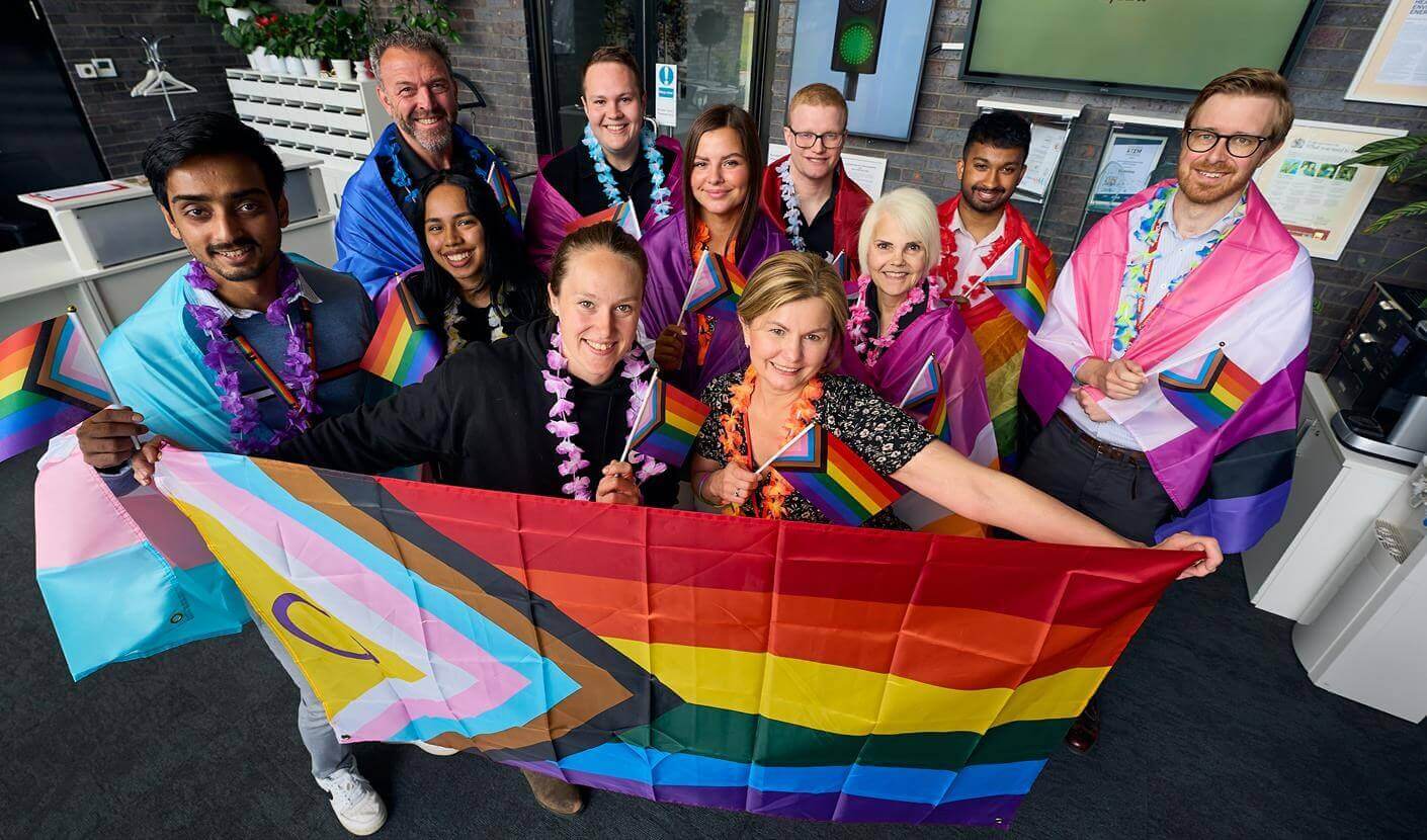 Cummins staff pledge their support for Pride celebrations