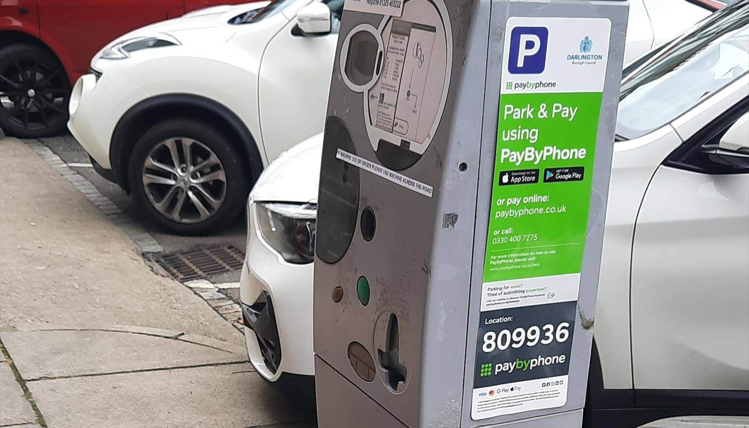 New ways to pay for on street parking