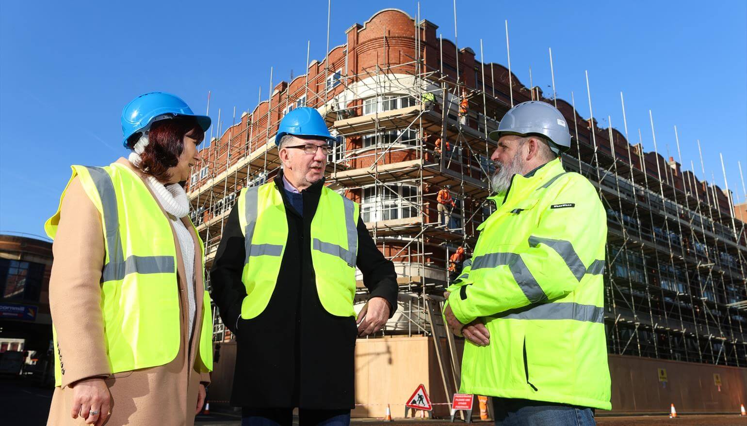 Next phase of work on former newspaper offices begins