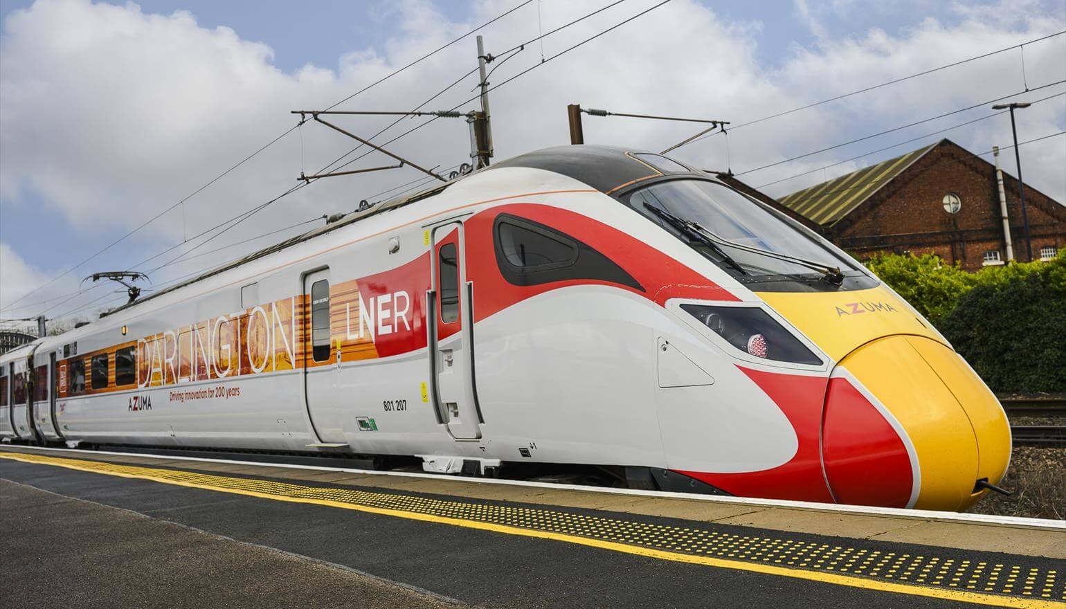 LNER Unveils 'Darlington' livery