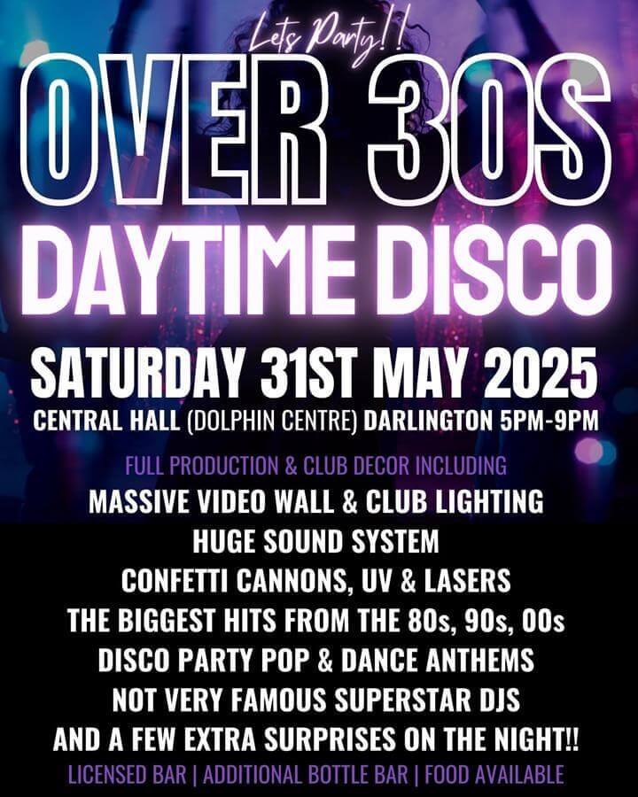 Over 30s Daytime Disco